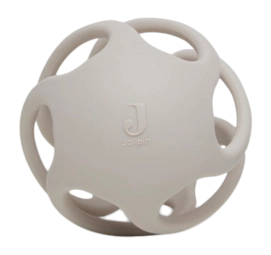 Anneau de Dentition Jollein Balle Silicone Ø 9,5cm Silicone Nougat