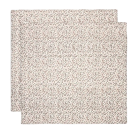 Multidoek Jollein Hydrofiele Doek Large 115x115cm Retro Flowers (2pack)