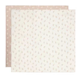 Multidoek Jollein Hydrofiele Doek Large 115x115cm Twig Wild Rose (2pack)