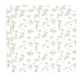 Wickeltuch Jollein Hydrophiler Stoff Small 70x70cm Dreamy Mouse (2-er Pack)