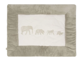Boxkleed Jollein 75x95cm Animals Olive Green
