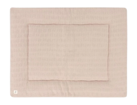 Boxkleed Jollein 75x95cm Grain Knit Wild Rose