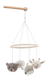 Holzspielzeug Jollein Baby Mobile Animals