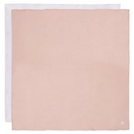 Multidoek Jollein Hydrofiele Doek Large 115x115cm Wild Rose/Ivory (2pack)