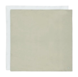 Multidoek Jollein Hydrofiele Doek Large 115x115cm Olive Green/Ivory (2pack)