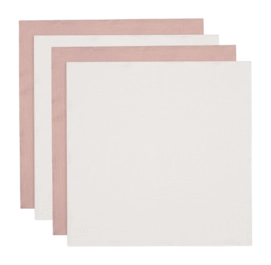 Multidoek Jollein Hydrofiele Doek Small 70x70cm Wild Rose/Ivory (4pack)