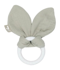Beißring Jollein Silikon Bunny Ears Olive Green