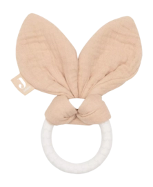 Beißring Jollein Silikon Bunny Ears Moonstone