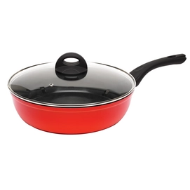 Hapjespan Sola Ceramicline 28 cm Rood