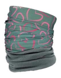 Nekwarmer Barts Multicol Polar Hearts Sage