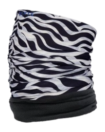 Cache Cou Barts Multicol Polaire Zebra White