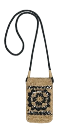 Telefoontas Barts Fleurieu Phonebag Black