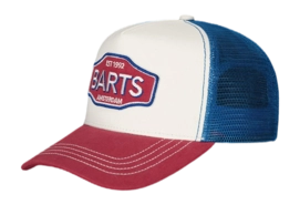 Kappe Barts Callagun Cap Herren White / Red / Blue