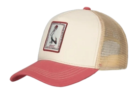 Kappe Barts Kurraki Cap Unisex Red / Cream / Beige