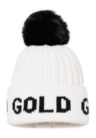 Bonnet Goldbergh Femme Hodd Cream/Black
