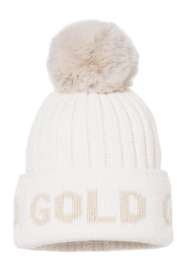 Mütze Goldbergh Hodd Damen Cream