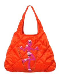 Sac Cabas Goldbergh Femme Pose Shopper Orange