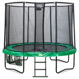 Trampoline EXIT Jumpcontour All-In 1 244 Groen/Grijs