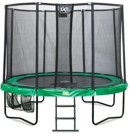 Trampoline EXIT Jumpcontour All-In 1 305 Groen/Grijs