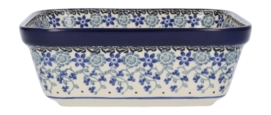 Baking dish Bunzlau Castle Square Belle Fleur (20 x 20 cm)