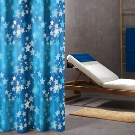 Douchegordijn Sealskin Starry Sky Blauw