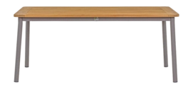 Tuintafel Applebee Bijou Dining Table 240 Aluminium Teak Taupe Natural