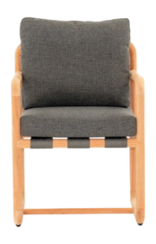 Tuinstoel Applebee Dolce Dining SVLK Teak / Slate Grey