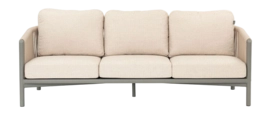 Loungebank Applebee Bora Bora Sofa 204 Aluminium Rope Weaving Taupe Oak