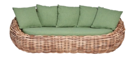Loungebank Applebee Cocoon Sofa 236 Mocca Cream