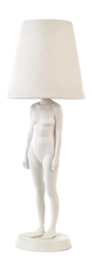 Tafellamp POLSPOTTEN Hiding Lady White