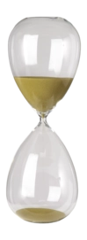 Ornament POLSPOTTEN Sandglass Ball Gold XL