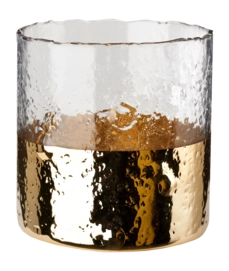 Kaarshouder POLSPOTTEN Hurricane Ripple Dip Gold