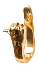 Haakje POLSPOTTEN Hook Thumbs-Up Gold