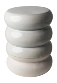 Bijzettafel POLSPOTTEN Chubby White