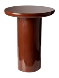 Bijzettafel POLSPOTTEN Mob Burgundy Red
