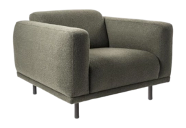 Loungestoel POLSPOTTEN Teddy Olive Green