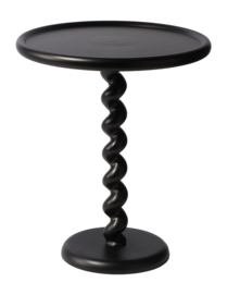 Side Table POLSPOTTEN Twister Black