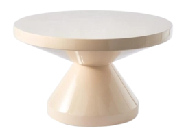 Koffietafel POLSPOTTEN Zig Zag Beige