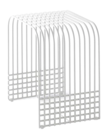 Tabouret POLSPOTTEN Drop Middle White