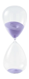 Zandloper POLSPOTTEN Ball Lilac XL