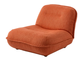 Lounge Chair POLSPOTTEN Puff Orange