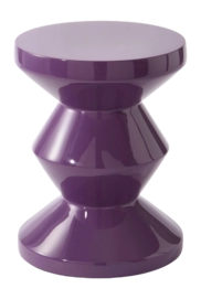Zig Zag POLSPOTTEN Dark Purple