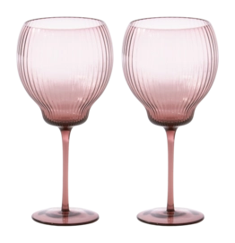 Verre à Vin POLSPOTTEN Pum Purple S (Lot de 2)