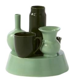 Vaas POLSPOTTEN Hong Kong Dark Green