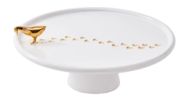 Serveerbord POLSPOTTEN Plate Walking Duck Gold
