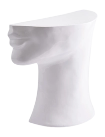 Bijzettafel POLSPOTTEN Head Right Bottom White