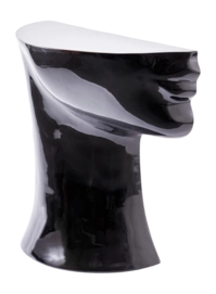 Beistelltisch POLSPOTTEN Head Left Bottom Black