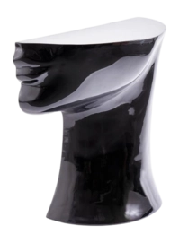 Bijzettafel POLSPOTTEN Head Right Bottom Black