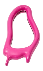 Miroir POLSPOTTEN Fondre Ovale Light Pink L