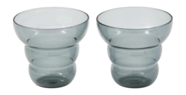 Tumbler POLSPOTTEN Mizu Kiri Light Grey (Set of 2)